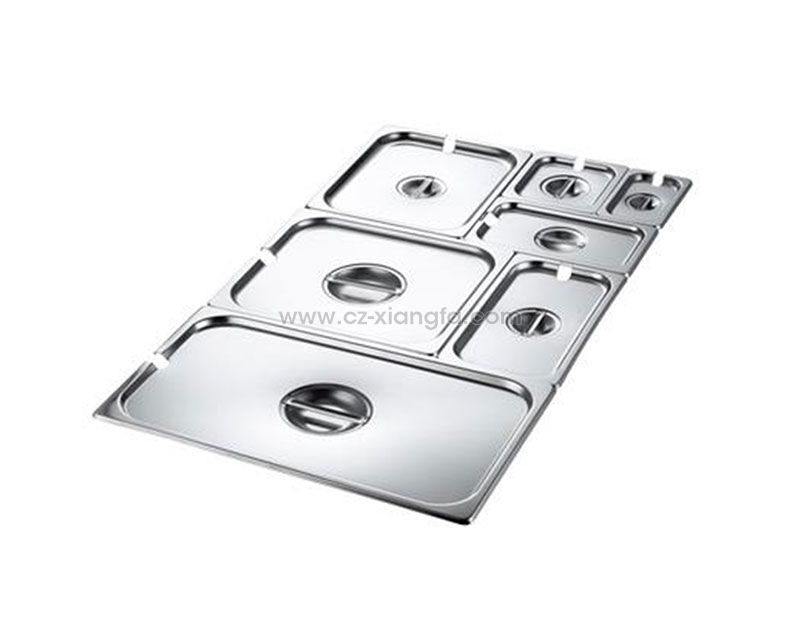 GN Pan Lid with Notch