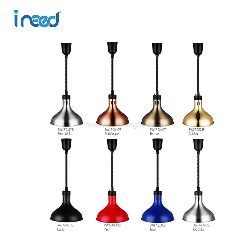 A Series-BW17 Retractable Cord Ceiling Mount Heat Lamp A Series-BW17 Retractable Cord Ceiling Mount Heat Lamp