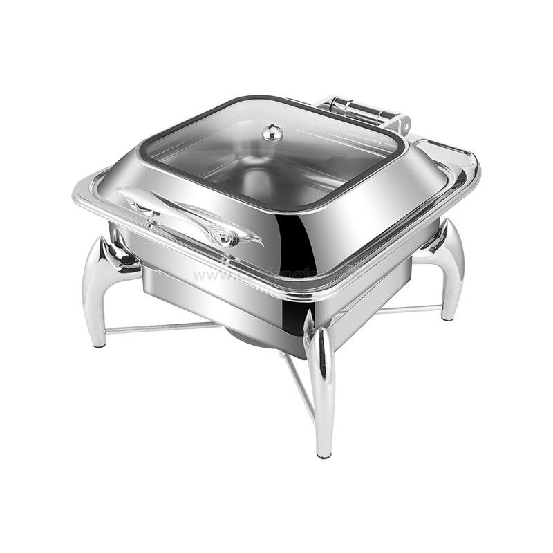 Square Chafing Dish with stand Square Chafing Dish with stand