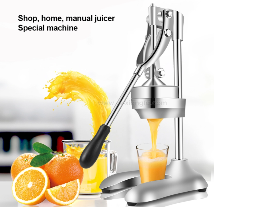 Commercial Grade Hand Press Manual Stainless Steel Juicer