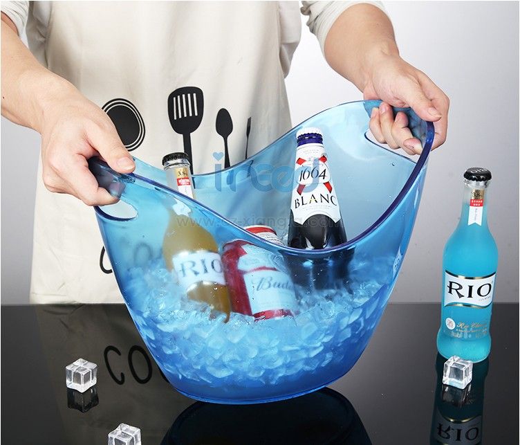 Clear PS Ice Bucket for Summer Season