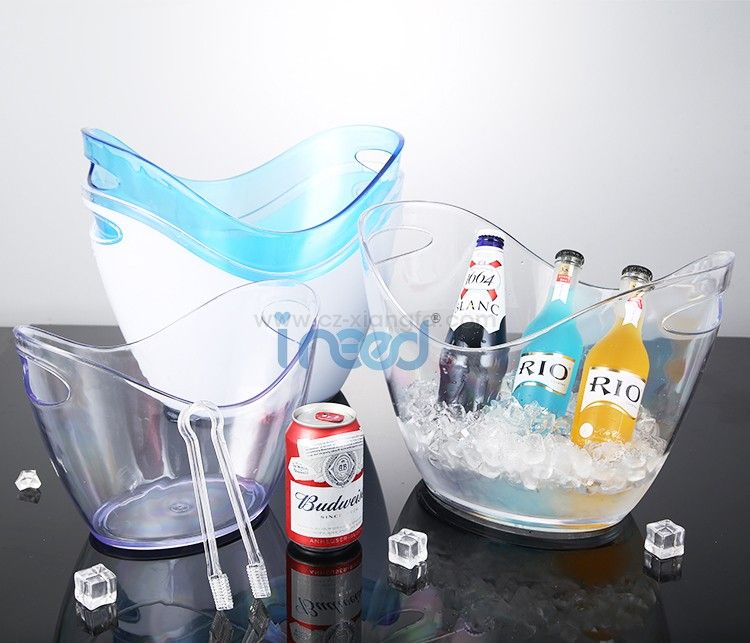 Clear PS Ice Bucket for Summer Season