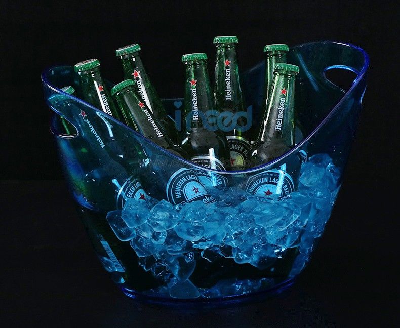 Clear PS Ice Bucket for Summer Season