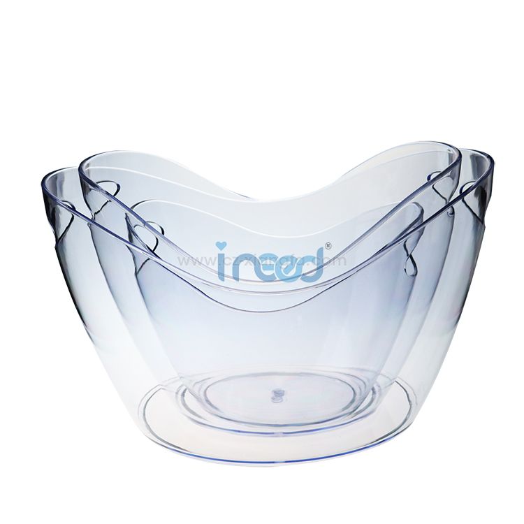 Clear PS Ice Bucket for Summer Season