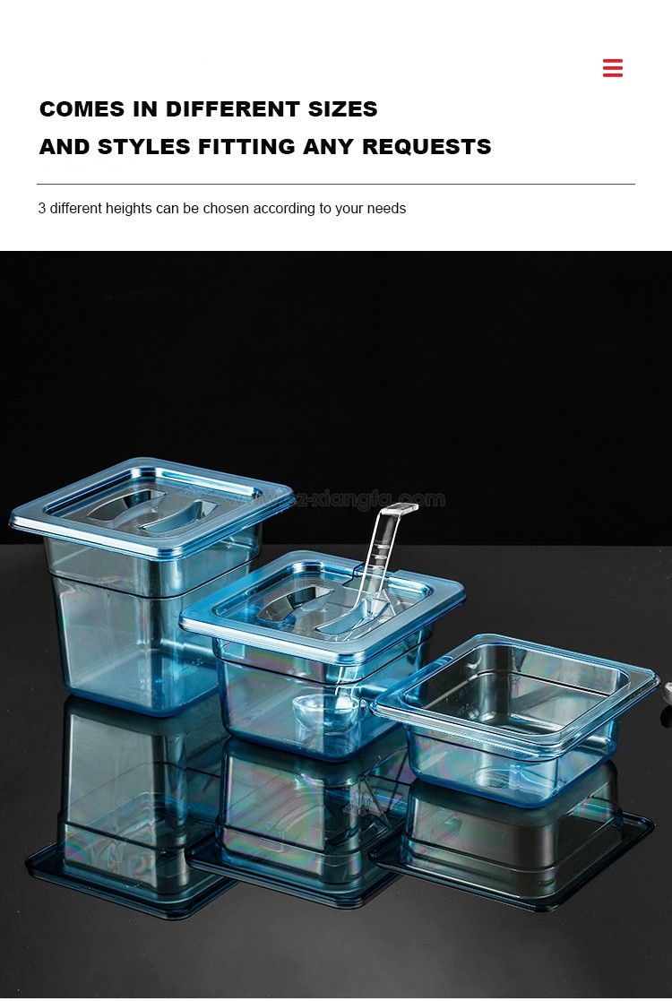 Colorful Polycarbonate GN Pan