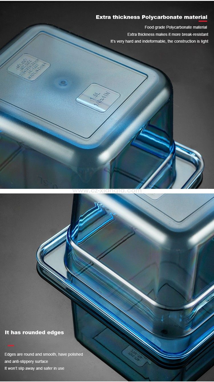 Colorful Polycarbonate GN Pan